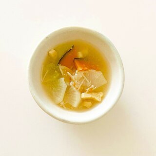 生姜風味の大根味噌汁